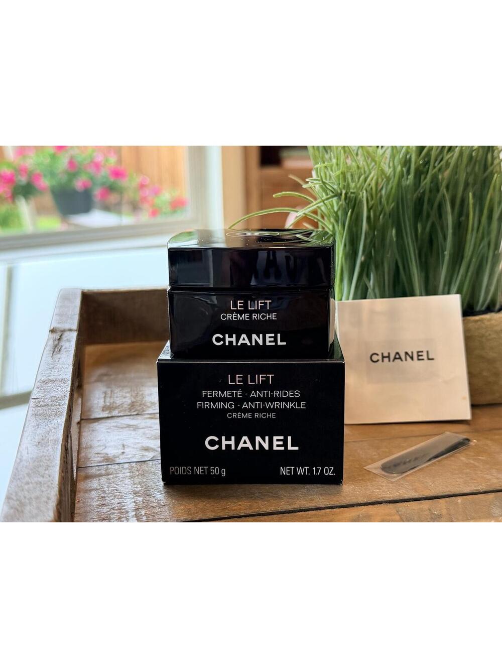 CHANEL Le Lift Crème Riche RICH CREAM Firming Face Cream 1.7oz/50g Discontinued